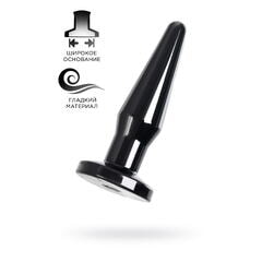 Анальная втулка TOYFA POPO Pleasure Gemini α, TPE, черная, 12,1 см