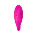Вибратор для пар A-TOYS Dolphy, силикон, розовый, 9,6 см