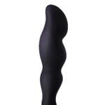 Стимулятор простаты Erotist Second, силикон, черный, 14 см
