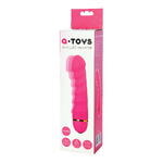 Вибратор A-Toys by TOYFA, силикон, розовый, 16 см