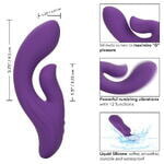Вибратор-кролик Stella Liquid Silicone Dual Pleaser