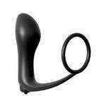 Ass-Gasm Cockring Vibrating Plug Анальная пробка с вибрацией с эрекционным кольцом