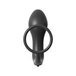Ass-Gasm Cockring Vibrating Plug Анальная пробка с вибрацией с эрекционным кольцом