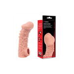 Насадка на фаллос с имитацией пирсинга COCK SLEEVE  (большой)