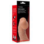 Насадка на фаллос с отверстием для мошонки COCK SLEEVE