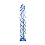 Нереалистичный фаллоимитатор Sexus Glass, стекло, прозрачный, 18,5 см