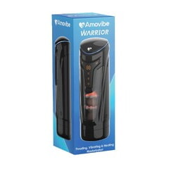 Инновационный мастурбатор Warrior с пенетрацией и массажем бусинами