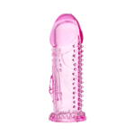 Насадка на пенис A-Toys by TOYFA, TPE, розовая, 13,5 см